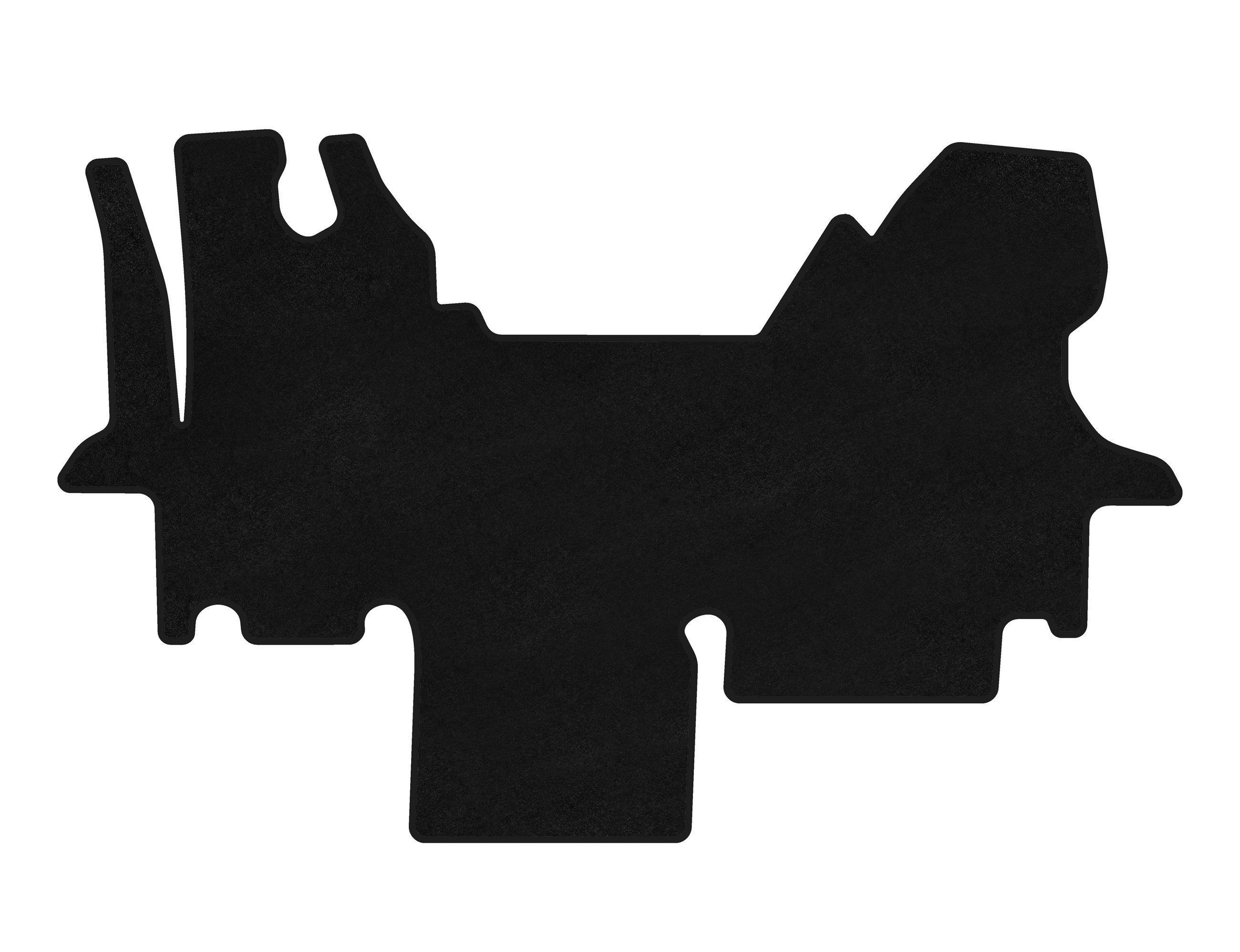 Коврики Digital Designs Classic для Renault Master 1998-2010 гг. ткань Черный (136251)