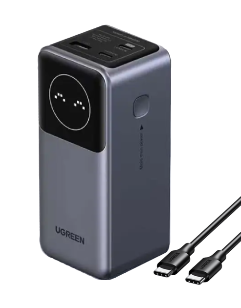 Повербанк 100W PB725 Ugreen Nexode 20000mAh для ноутбука MacBook/Starlink Mini/PD3 Gray (MK001103)