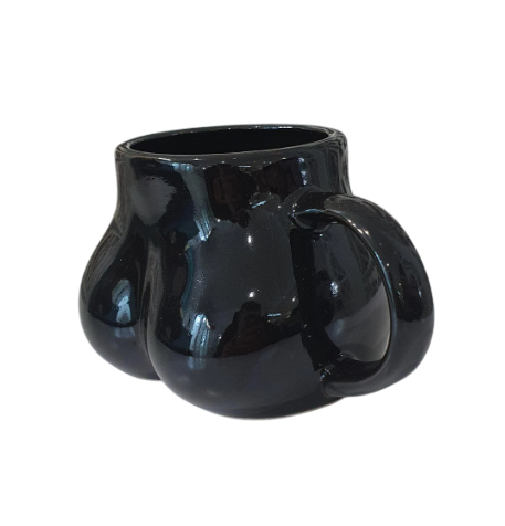 Бокал Сідниця 600 мл Чорний (26024768)