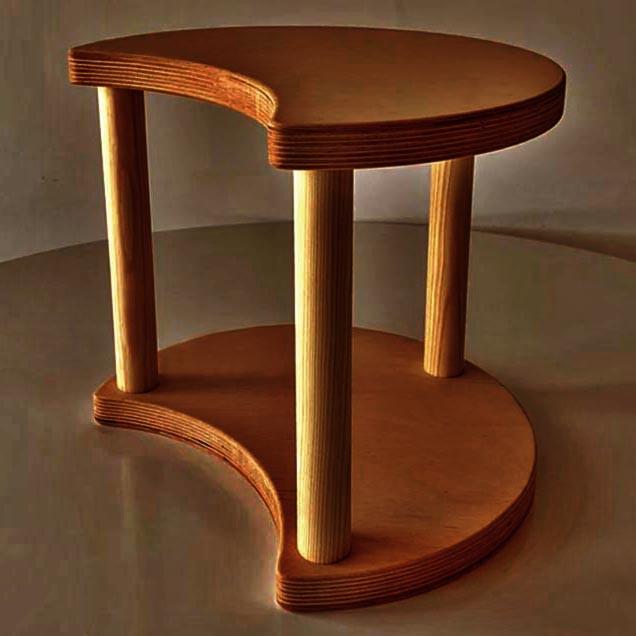 Стульчик из дерева Волия Сиена (ТАБ-006405)