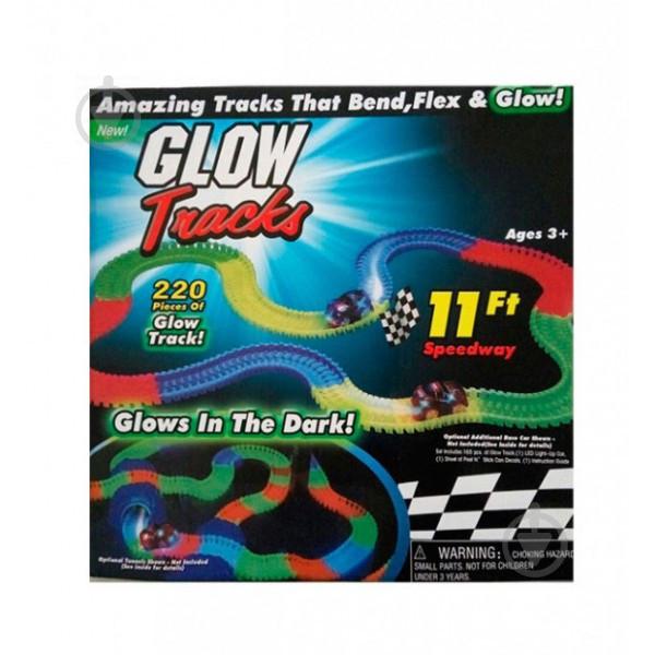 Гоночна траса конструктор Magic Tracks 220 деталей (258458)