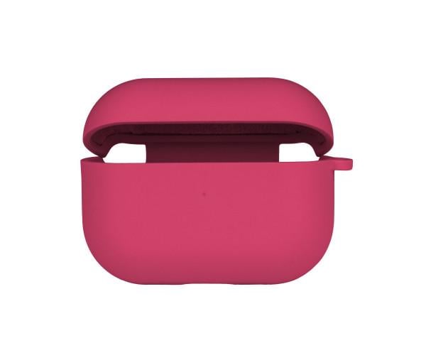 Чехол Silicone Case with microfibra для Airpods Pro 2 Shiny Pink