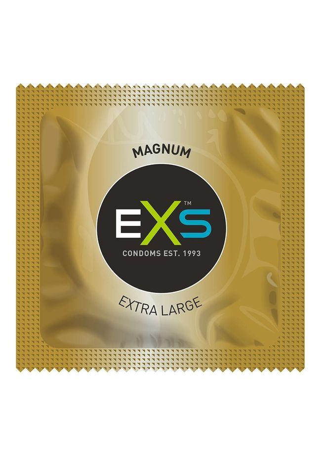 Набор латексных презервативов EXS Magnum LARGE большого размера 10 шт. (EXS105369)