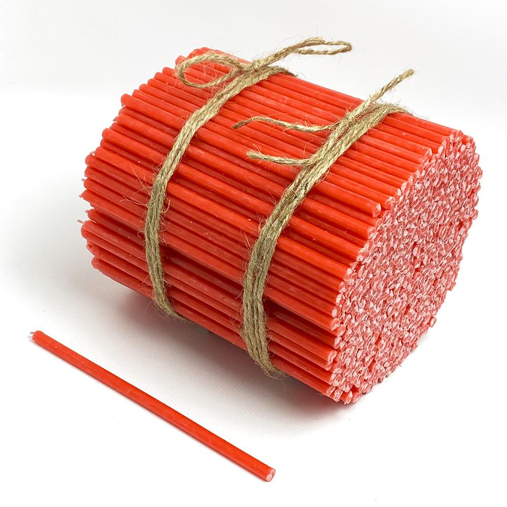 Свічки церковні парафінові №100 2 кг 16 см 500 шт. Червоний (100пк2) - фото 3 Свічки церковні парафінові №100 2 кг 16 см 500 шт. Червоний (100пк2) - фото 3