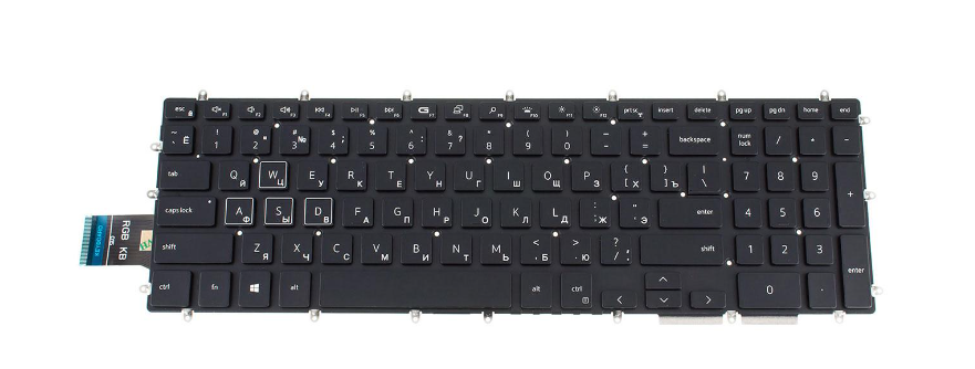 Клавіатура для ноутбука Inspiron 3795 (123324)