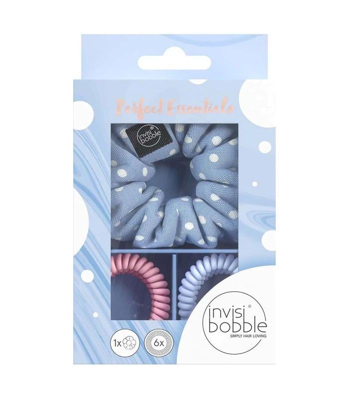 Подарочный набор резинок SPRUNCHIE SLIM invisibobble GIFT SET Perfect Essential (12299477)