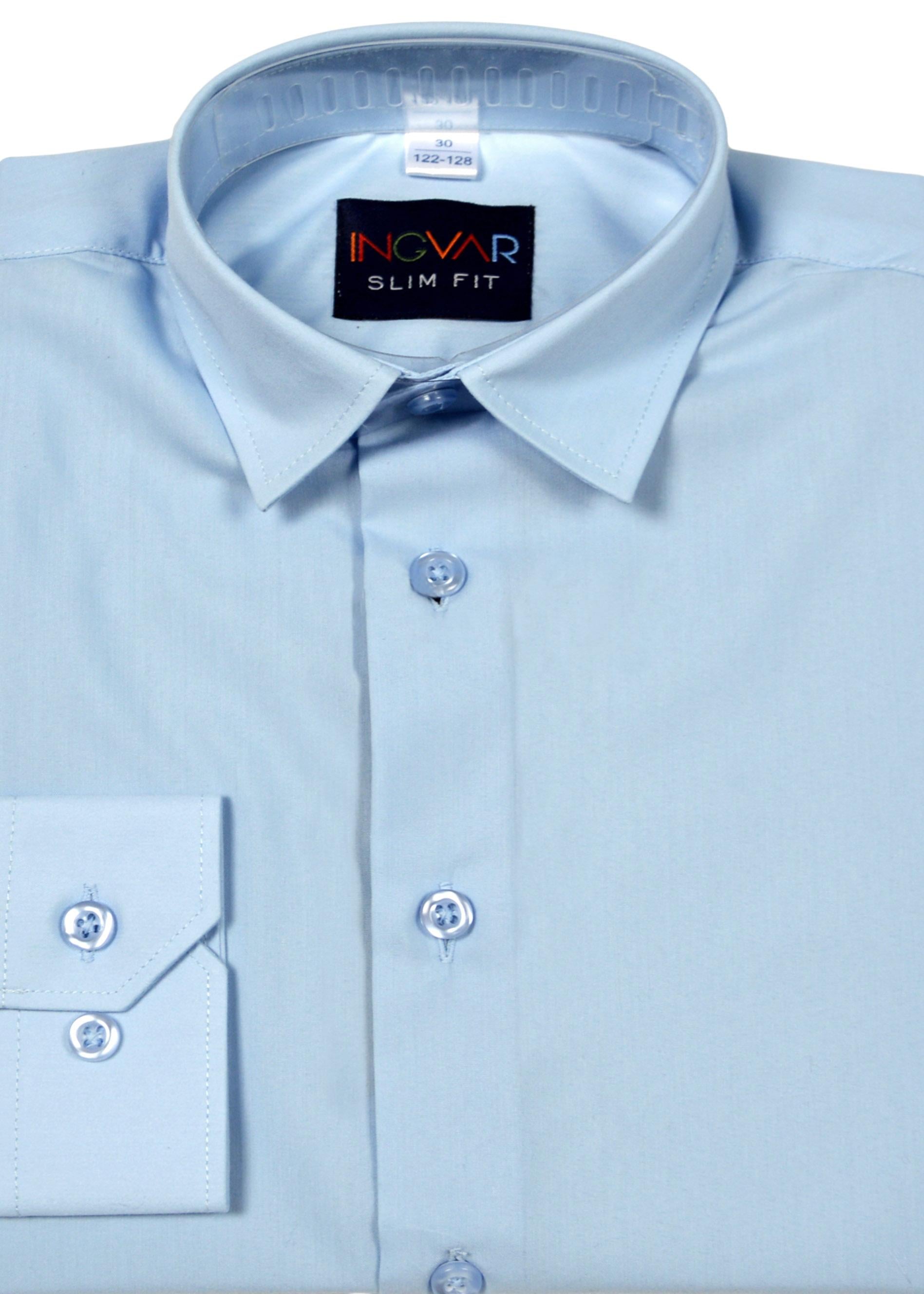 Рубашка Княжич 146-152 см р. 33 Голубой (Ingvar 003)
