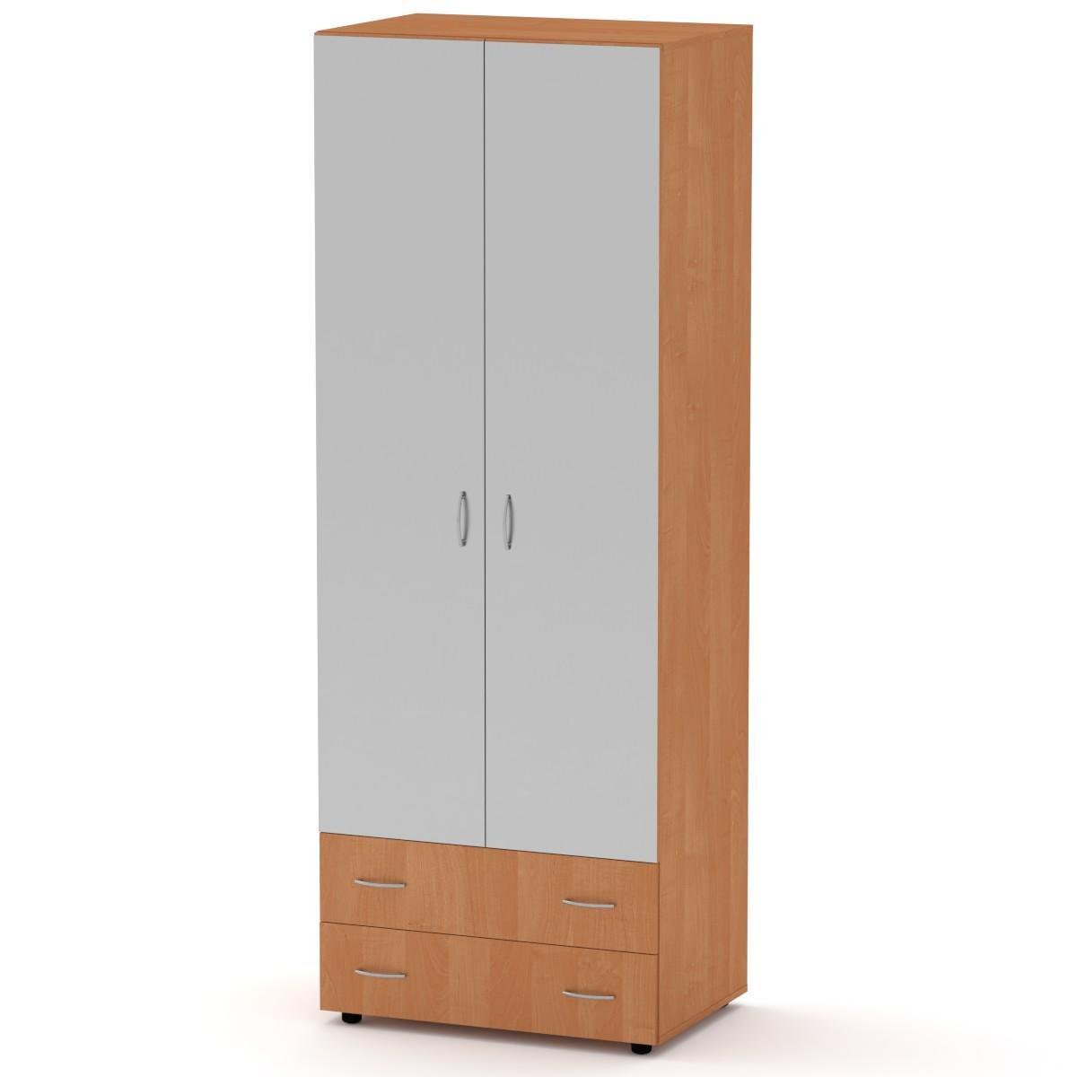 Шафа з дзеркалами Компаніт Шафа-5 Вільха