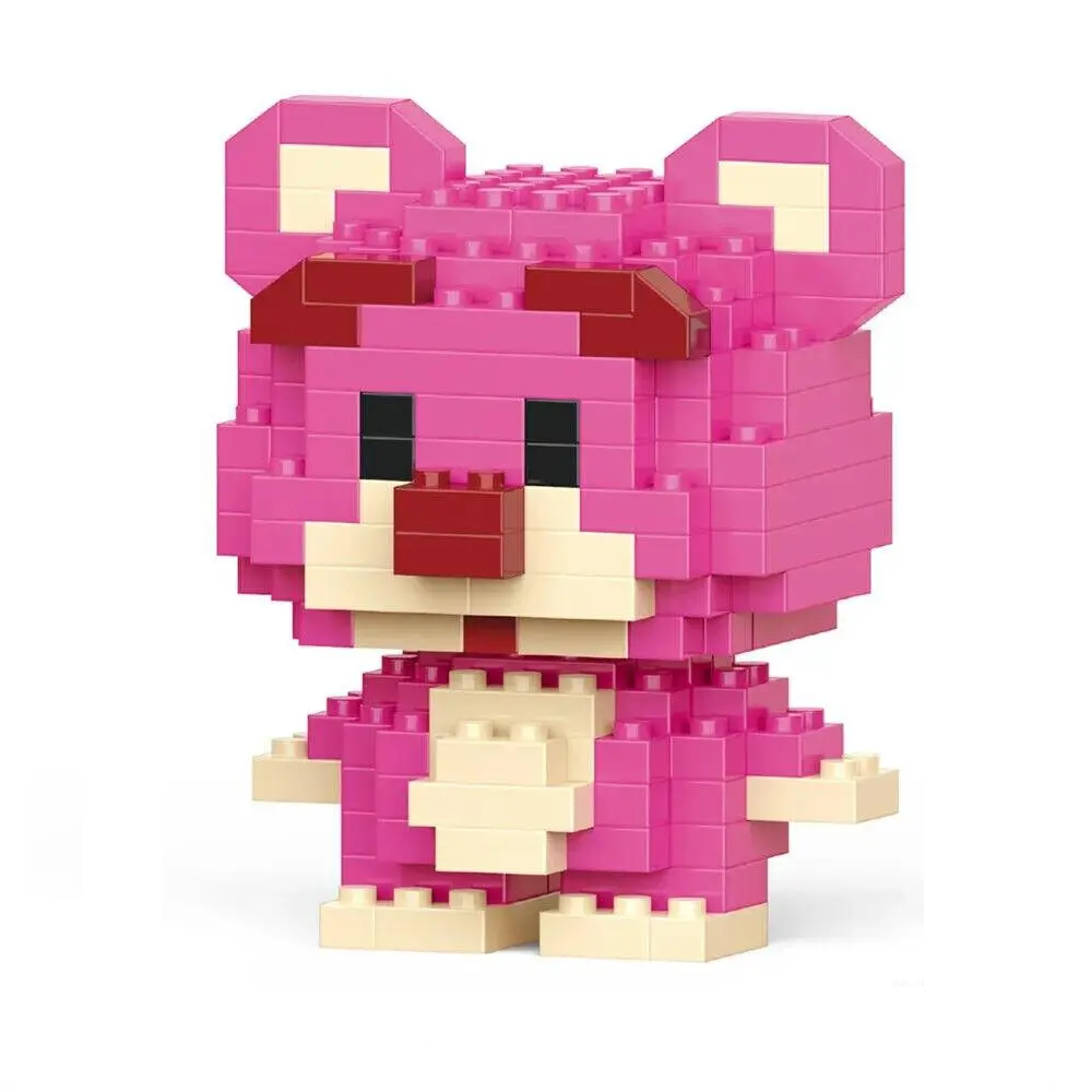Конструктор-фигурка Bricks Пиксели медведь Лотсо История игрушек (2076586313)