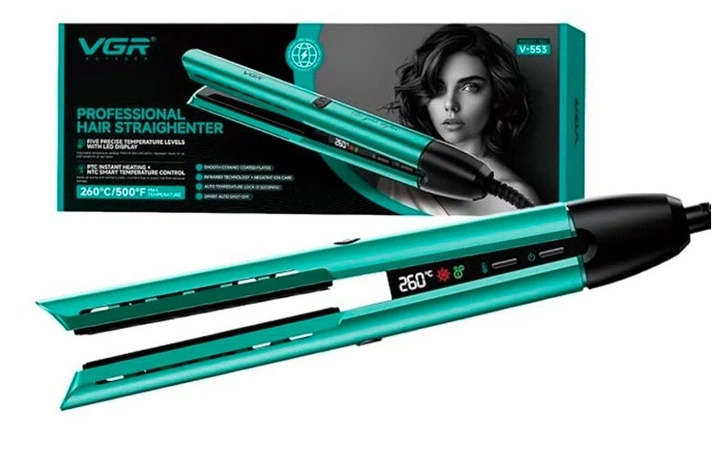 Выпрямитель для волос VGR V-553 Green (38814734)