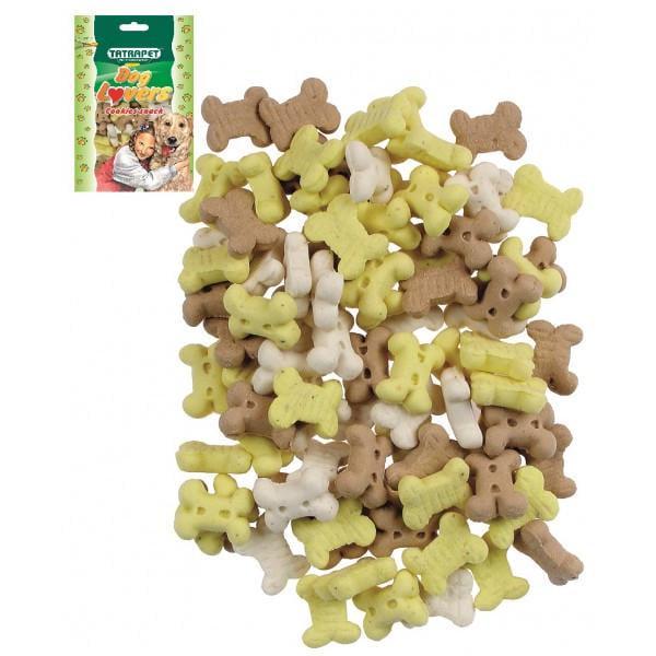 Лакомство для щенков и собак TatraPet Dog Lovers Puppy Mint Печенье микс мини косточек 200 г (1746938904)
