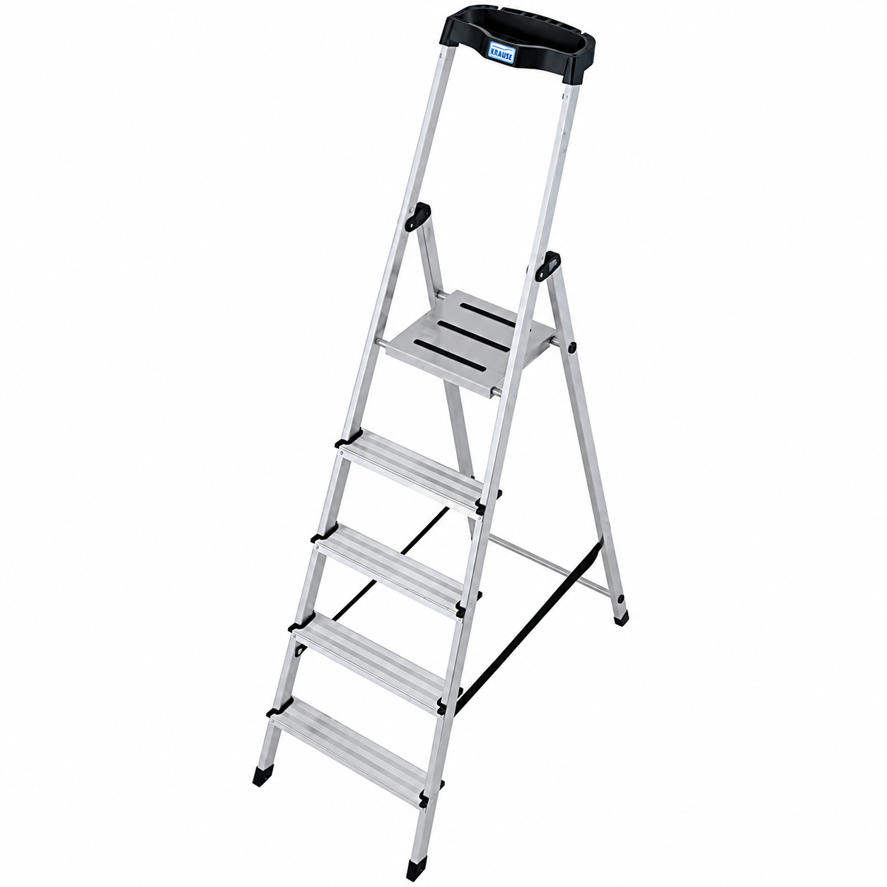 Драбина-стремянка Krause Safety 126337 алюмінієва 5 сходинок Драбина-стремянка Krause Safety 126337 алюмінієва 5 сходинок