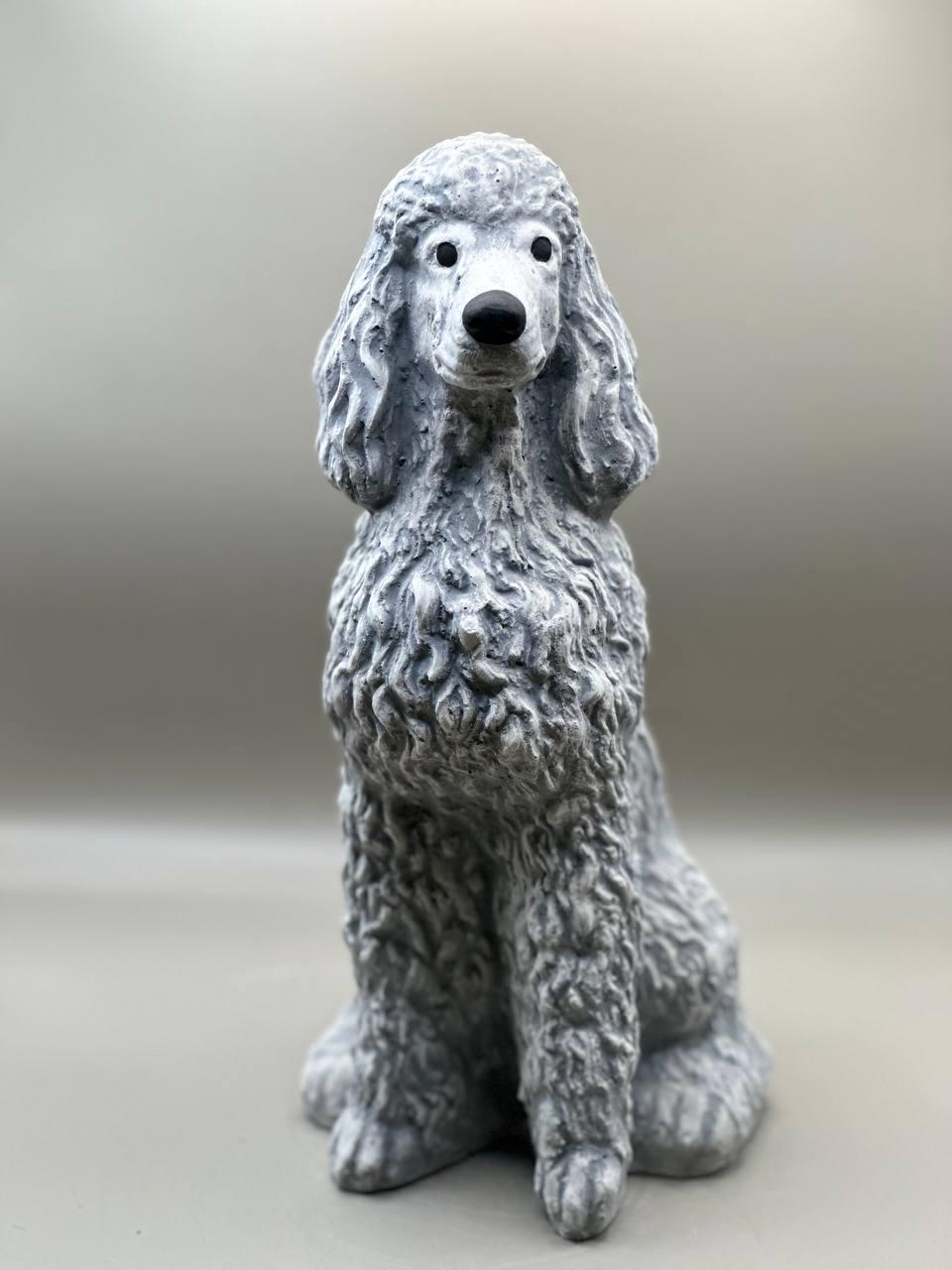 Садова фігура/статуетка Кокер-спанієль із цементу ручна робота (611802)