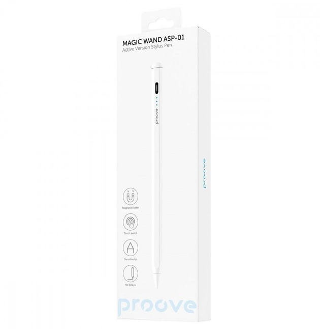 Стилус Proove Stylus Magic Wand ASP-01 Active Version White (13329662) - фото 2