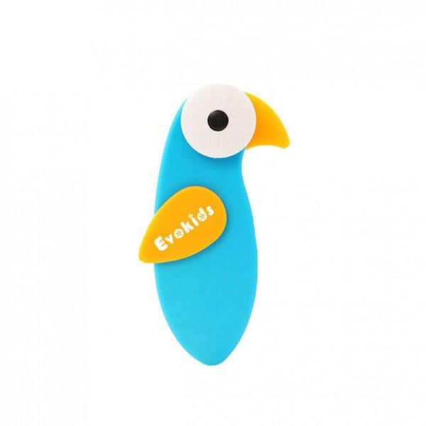 Замок для створчатых дверей Evokids Moyshm bird blue (5 х 12 см)