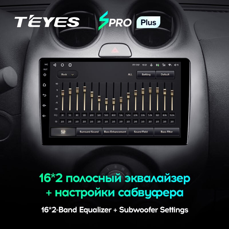 Автомагнитола штатная Teyes SPRO Plus для Nissan March K13 2010-2013 Android (1717687221) - фото 4