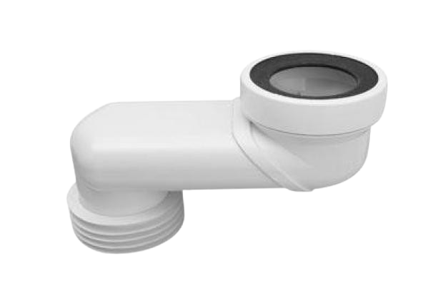 Колено для унитаза Mcalpine со смещением 130 мм с уплотнителем (WCLO-13)