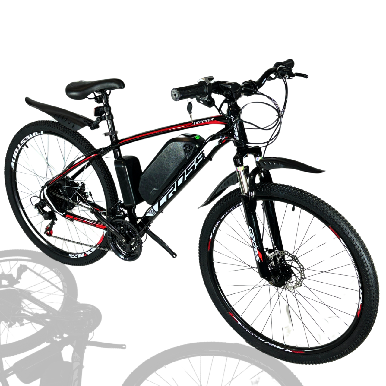 Велосипед з Е-комплектом Cross Tracker 29" 48 В 500 Вт 10.5 Ah до 30 км запас ходу