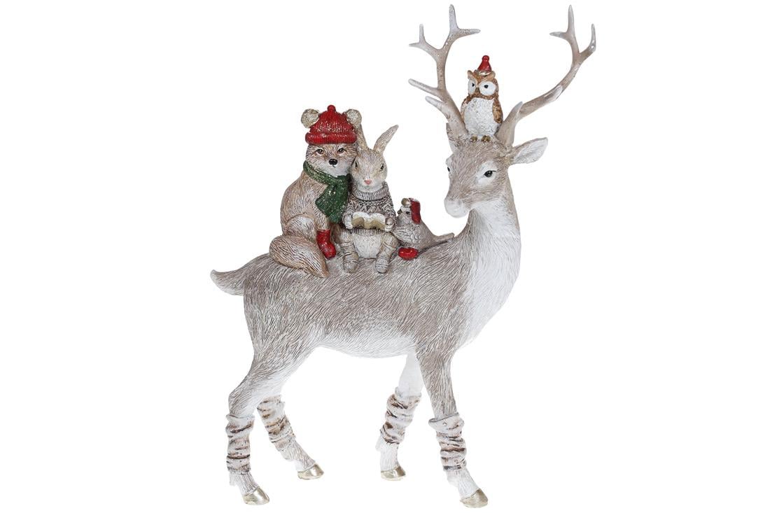 Декоративная статуэтка Bonadi Лесные жители 25 см (707-199)