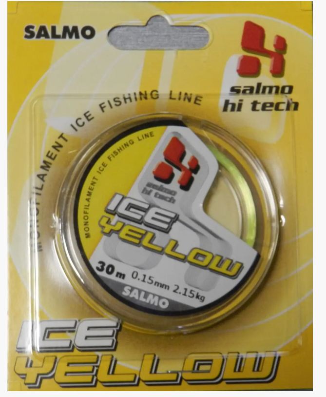 Лісочка Salmo Hi-tech ICE YELLOW 30 м 0,20 мм 3,85 кг (NA002652) - фото 1