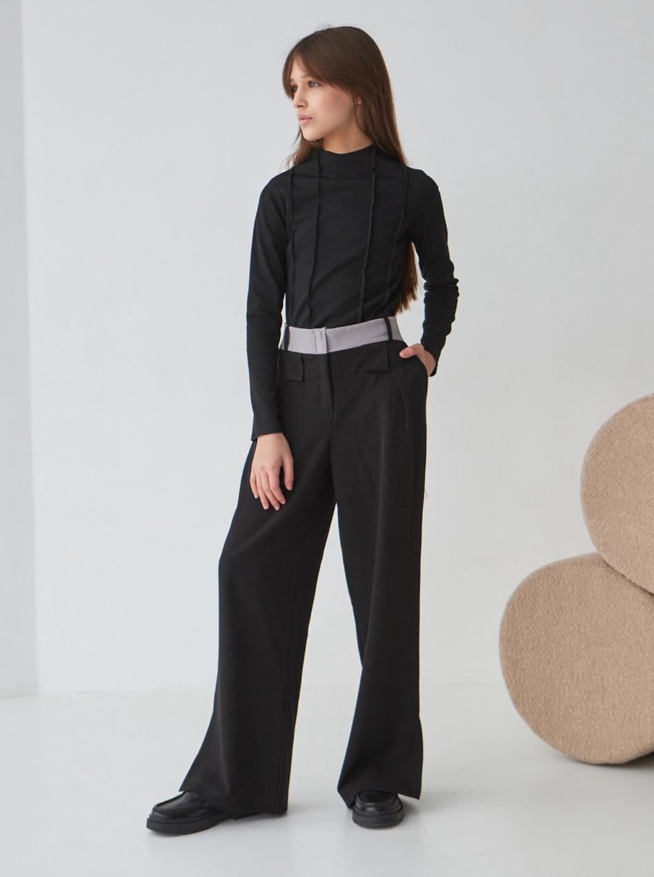 Брюки школьные для девочки Valza 3401 134 см Черный Брюки школьные для девочки Valza 3401 134 см Черный