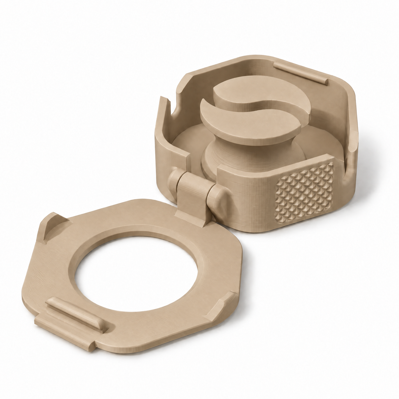 Органайзер для кабеля 7,6 см Бежевый латте (MW-13849-BEIGE-LATTE)