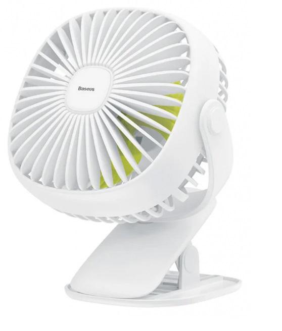 Вентилятор портативний настільний BASEUS Box Clamping Fan 360 2000 mAh 3.5W 3.7V