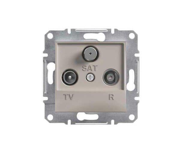 Розетка TV оконечная Schneider Electric EPH3500169 Asfora пластик Бронзовый (10992073)