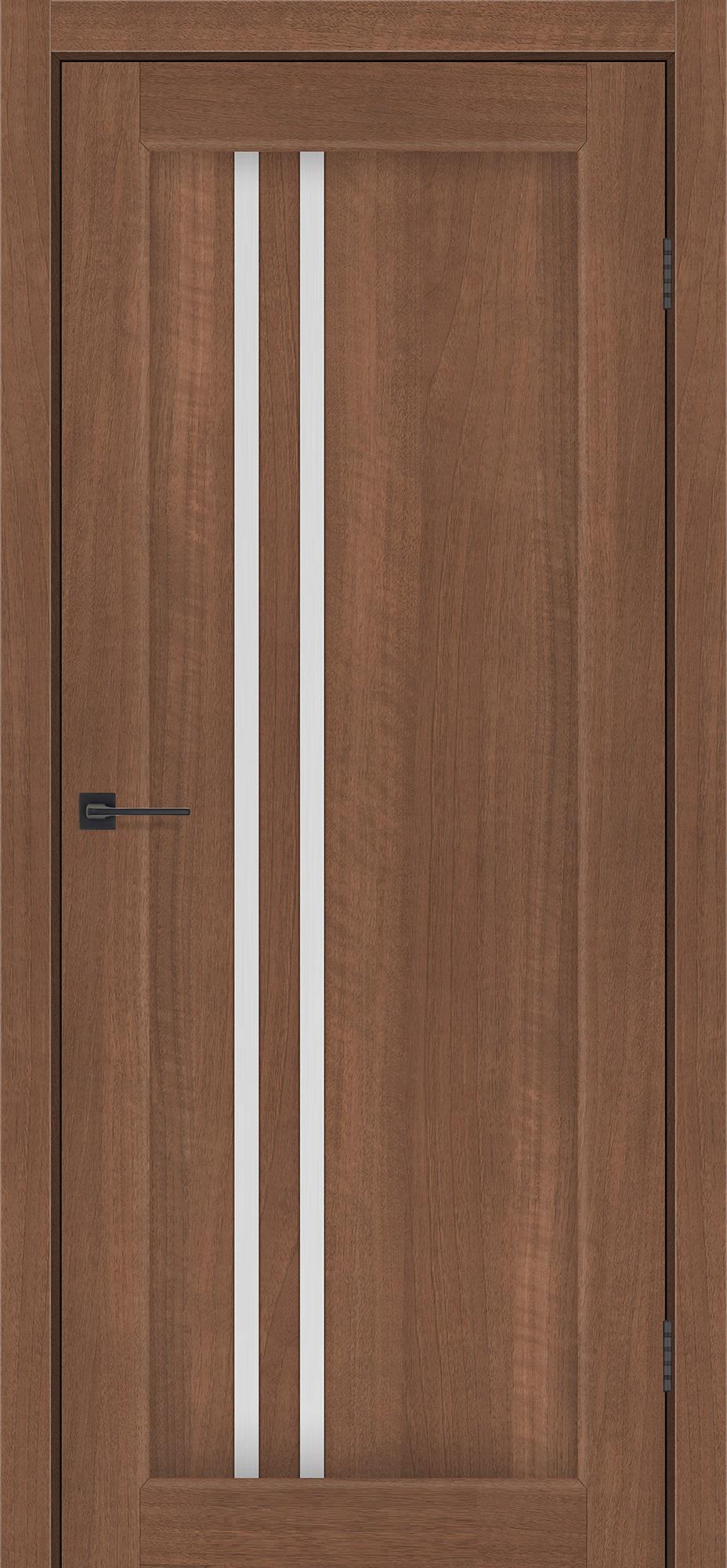 Двери Prague Ольха Итальянская PVC со стеклом 2000х700 мм Сатин