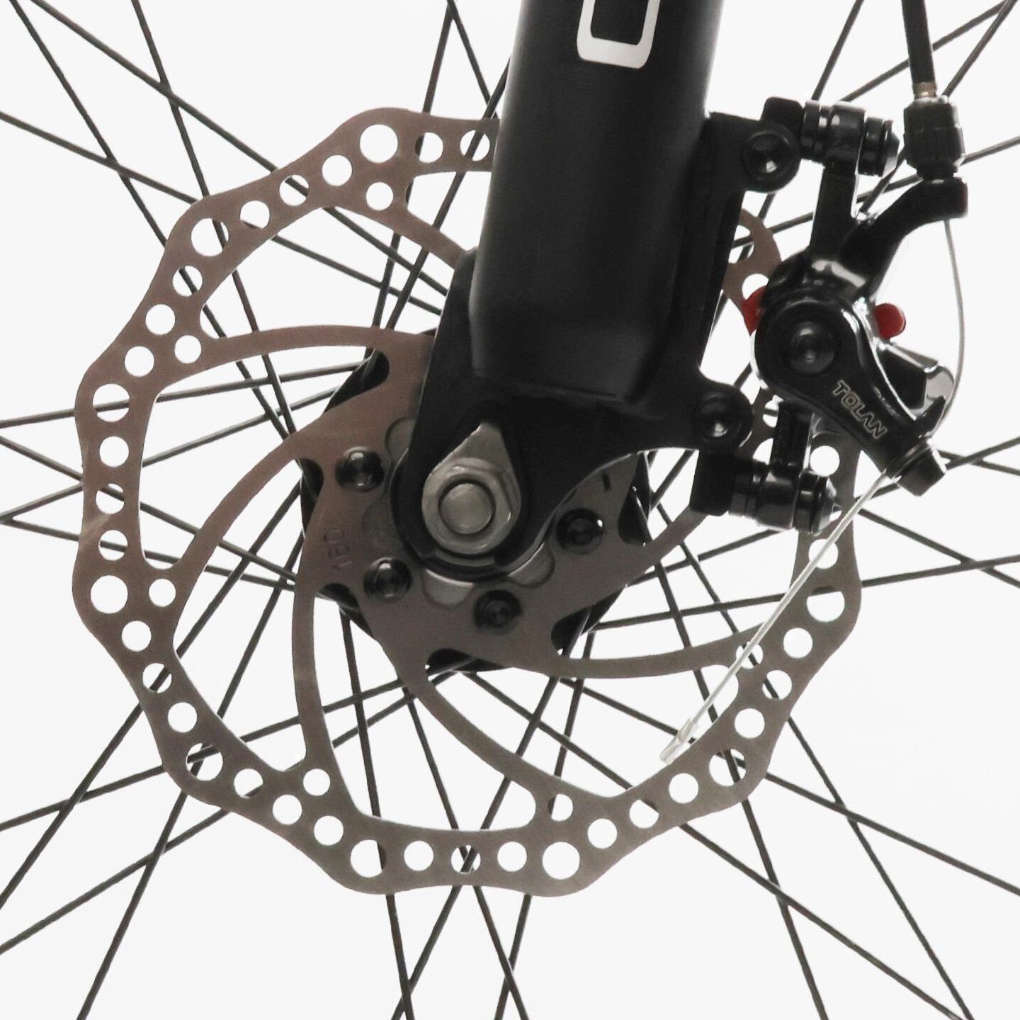 Велосипед горный Corso Nitro 29" оборудование Saiguan рама 19" Черно-белый - фото 5