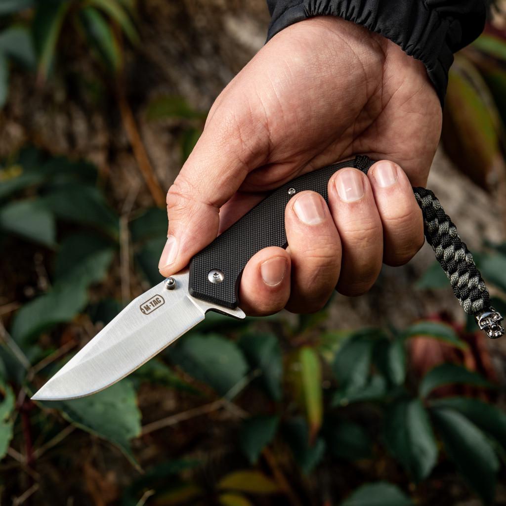 Туристический нож складной M-Tac Type 8 Black (9148) - фото 5 Туристический нож складной M-Tac Type 8 Black (9148) - фото 5