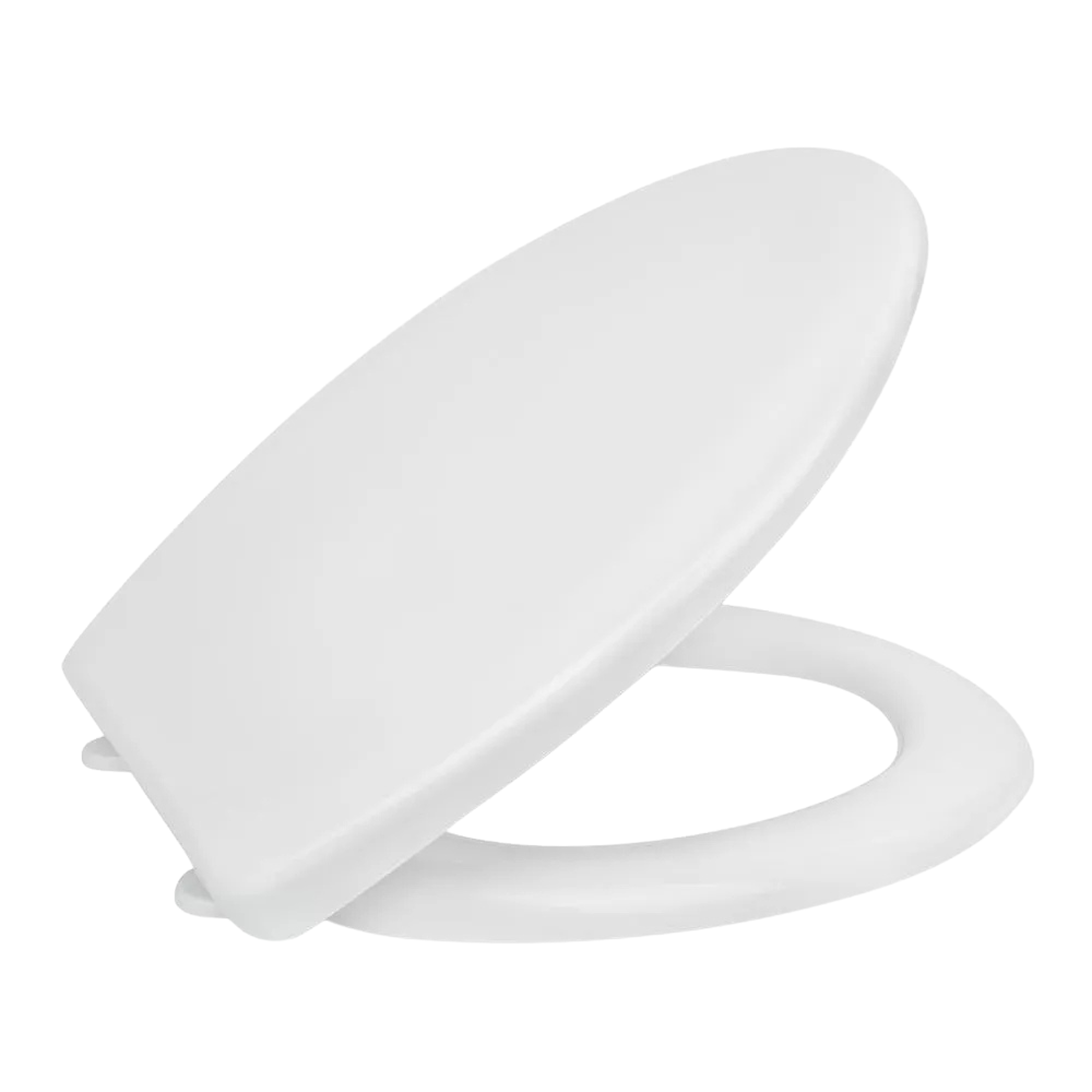 Сидения для унитаза SoloPlast СП‑1 с пластиковым креплением 372x425 мм Белый (2508474339)