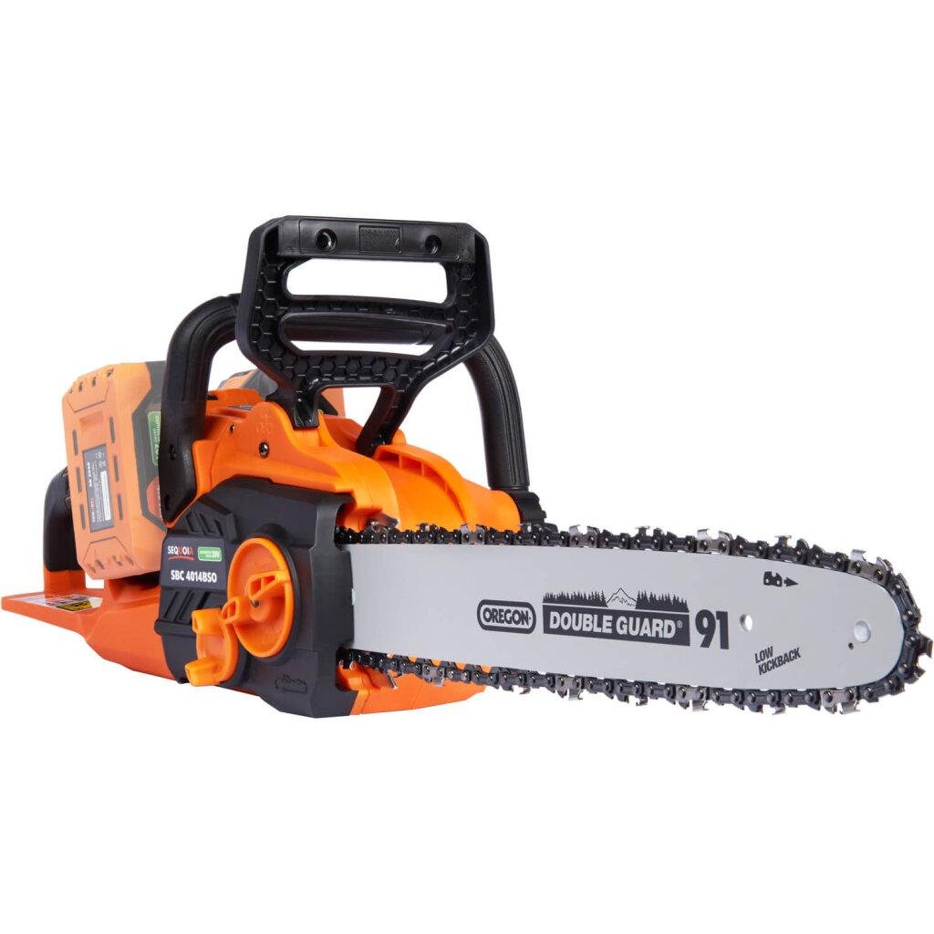 Пила ланцюгова акумуляторна SEQUOIA SBC4014BSO Li-ion 20В+20В 35 см 3/8" (30106295)