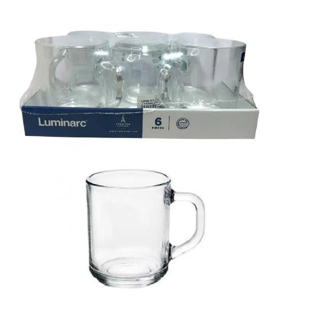 Набор кружек стеклянных Luminarc N2207 250 мл 6 шт.