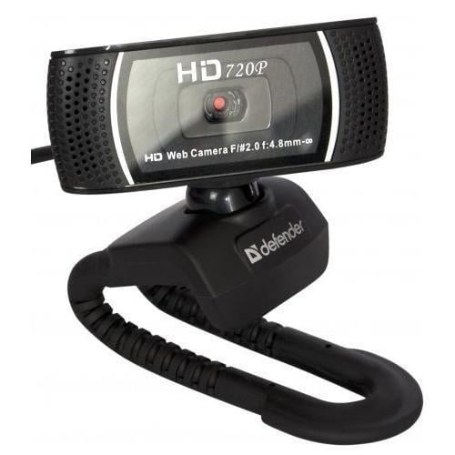 Веб-камера Defender G-Lens 2597 2 Mp 1280x720/30 fps микрофон автофокус угол обзора 60° пятислойная стеклянная линза Черный