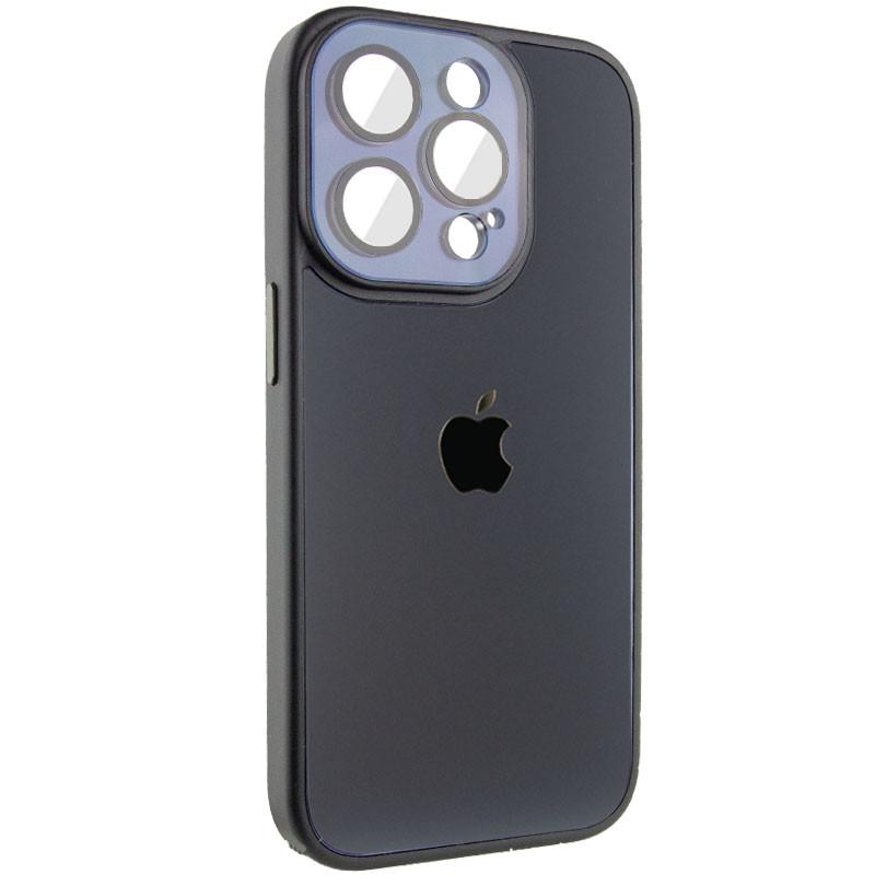 Протиударний Чохол TPU+Glass Sapphire Midnight для Apple iPhone 12 Pro (6.1") Чорний / Black - фото 2