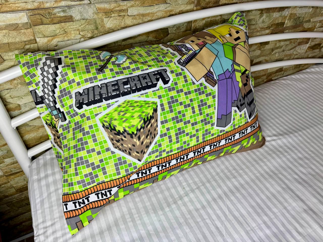 Наволочка бязь Minecraft 50х70 см (G-4145/x50)