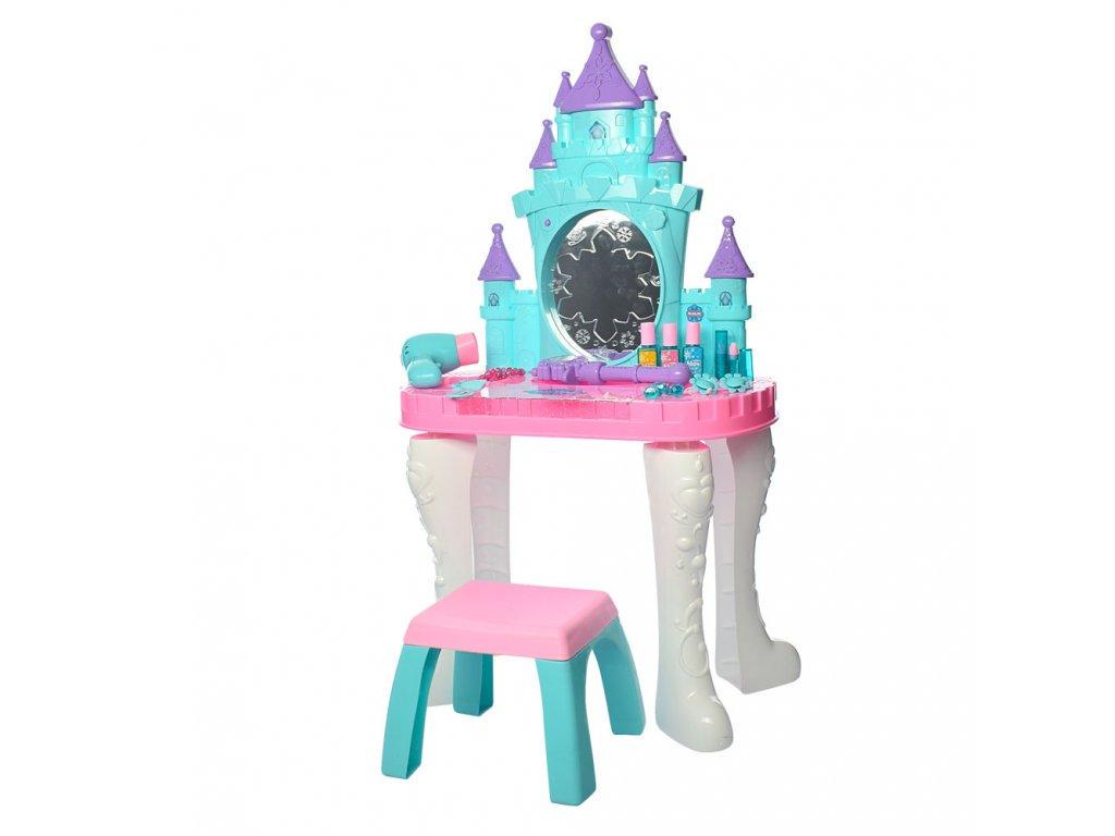 Игровой набор столик-трюмо 661-127 со стульчиком и феном (Дів1127 simb L)