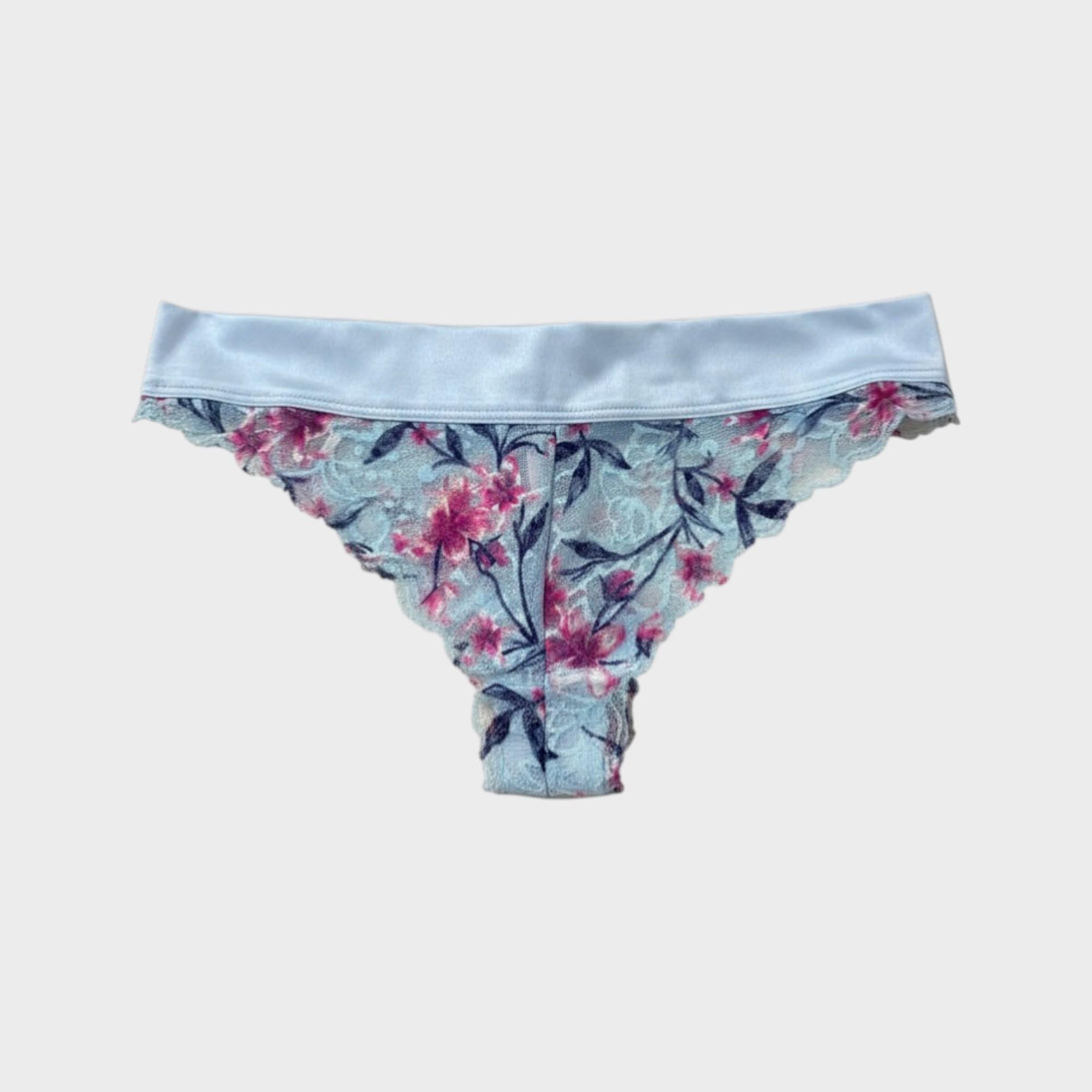 Трусики чікі Victoria's Secret PINK Time Cheekini Panty S Блакитний (23920221)