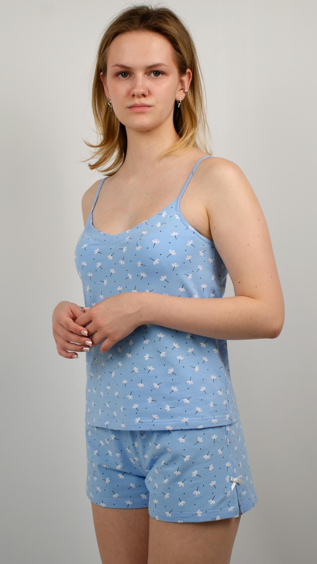 Комплект женский Ellen Summer Song lpk 4070/49/01 2XL Голубой