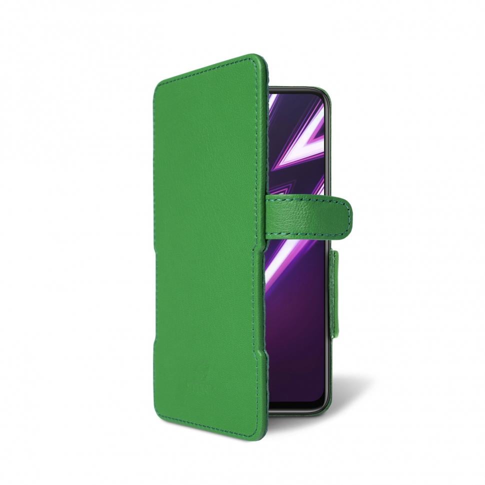 Чехол книжка Stenk Prime для Realme 6 Pro Зеленый (65494)