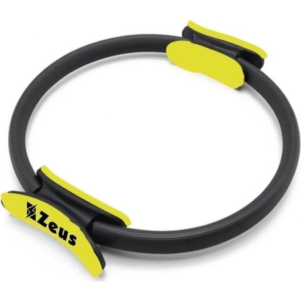 Кольцо для пилатеса Zeus ANELLO PILATES Черно-желтый (Z02029)