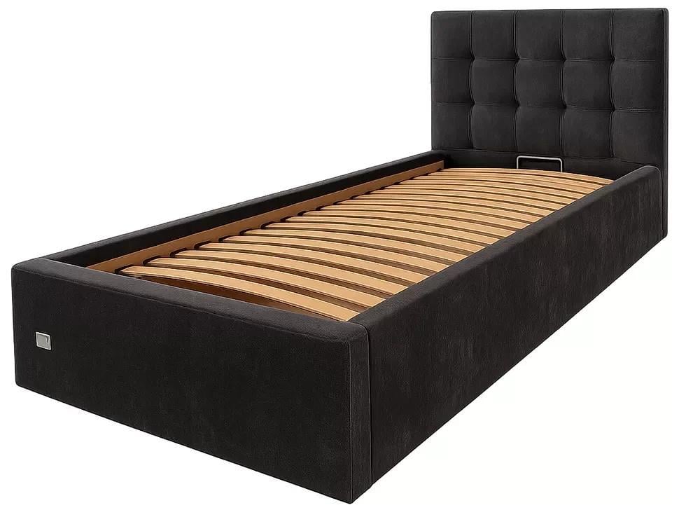 Кровать-подиум ChesterNew Design Standart Simple 90х190 см Темно-серый Кровать-подиум ChesterNew Design Standart Simple 90х190 см Темно-серый