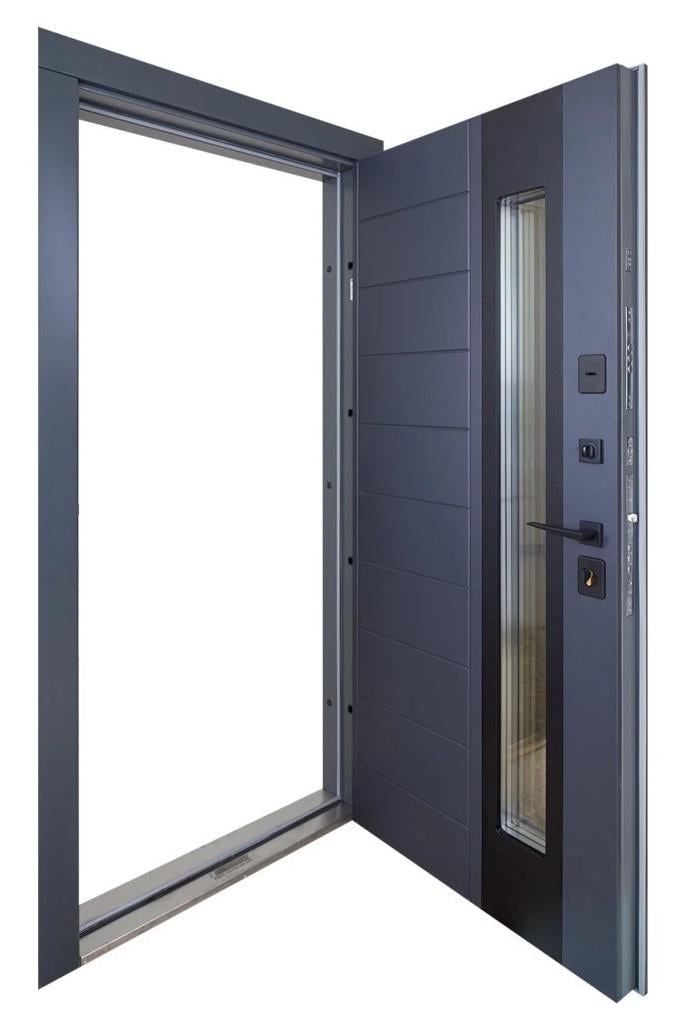 Вхідні двері ABWEHR Модель 367 UFO вуличні 960х2050 мм - фото 9