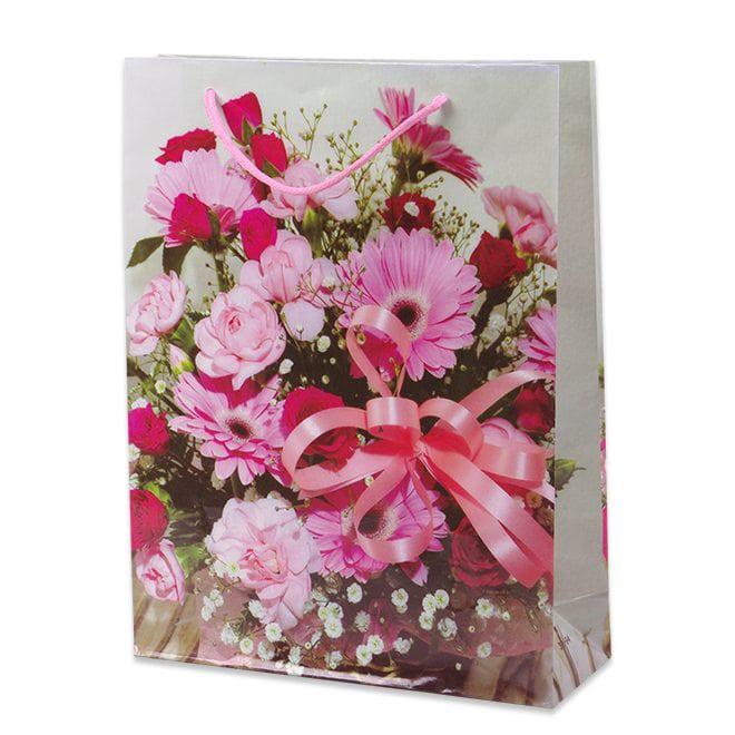 Пакет подарочный Flora микс 23х8х30 см 12 шт. (9403) - фото 2 Пакет подарочный Flora микс 23х8х30 см 12 шт. (9403) - фото 2
