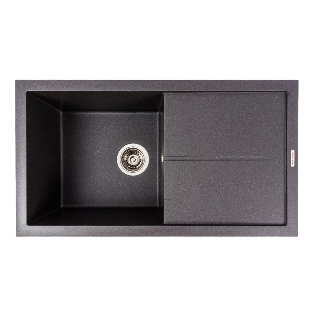 Мийка гранітна для кухні Valeso SOLID матовий (7843)