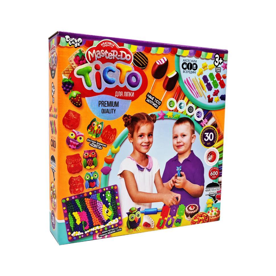 Креативна творчість тісто для ліплення Danko Toys Master Do TMD-03-06 30 кольорів (RLT33156)