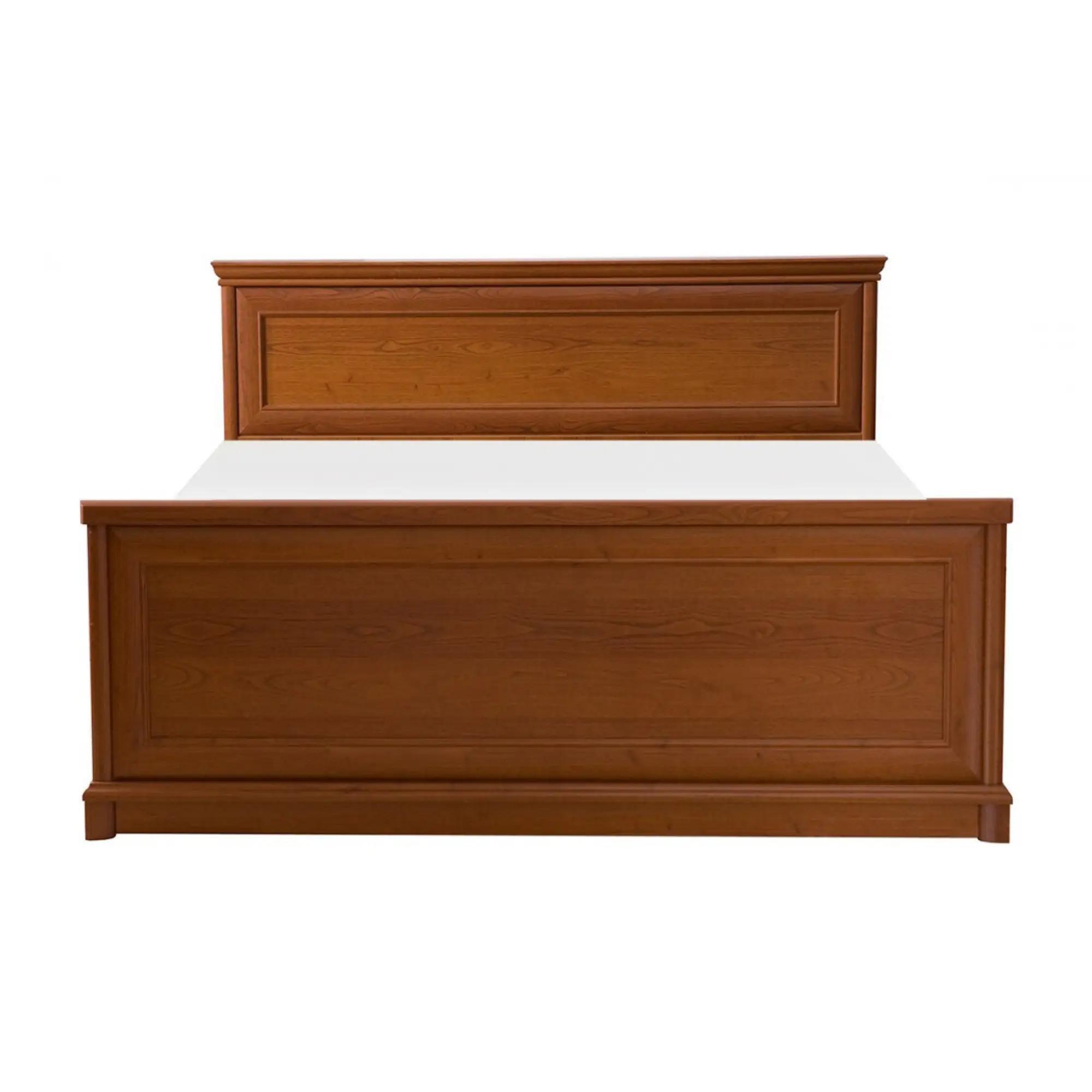 Кровать двуспальная Гербор Соната 160 без основания под матрас 160x200 см Каштан (GB-10135)