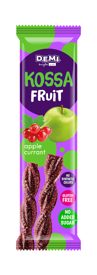 Пастила фруктова Kossa Fruit Смородина 15 г (2603674576)