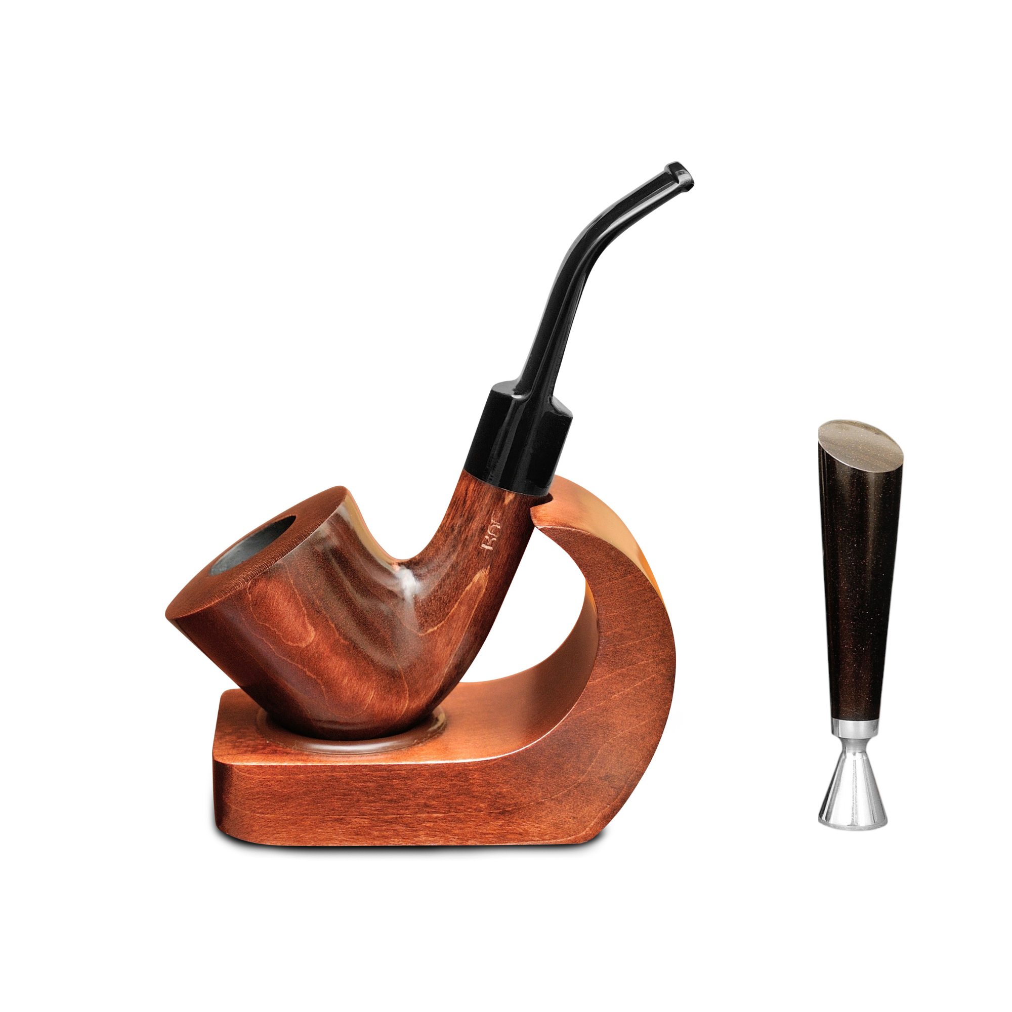 Курильна трубка KAFpipe Bent Dublin KAF2 №203 Груша з підставкою/тампером
